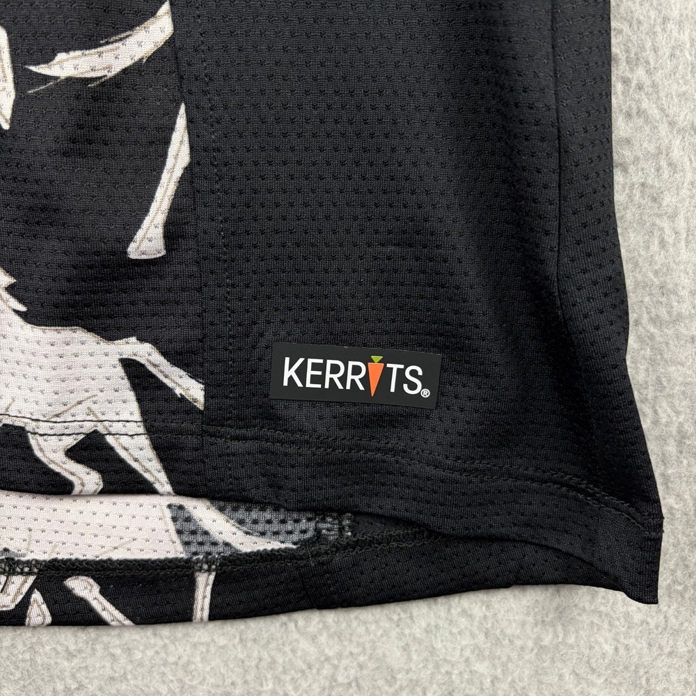 Kerrits Riding Shirt Womens Medium Aire Ice Fill 1/4 Zip Horse Equestrian Mesh - Picture 5 of 8